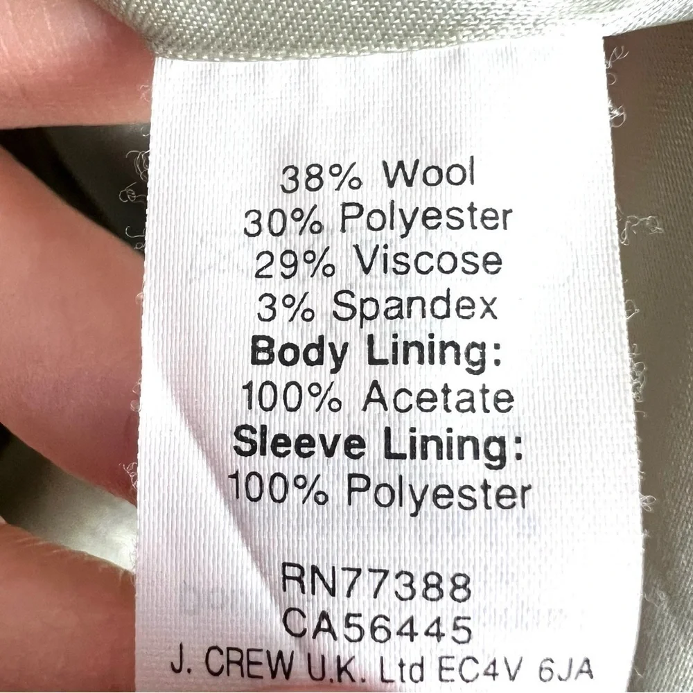 J crew school boy blazer size 2